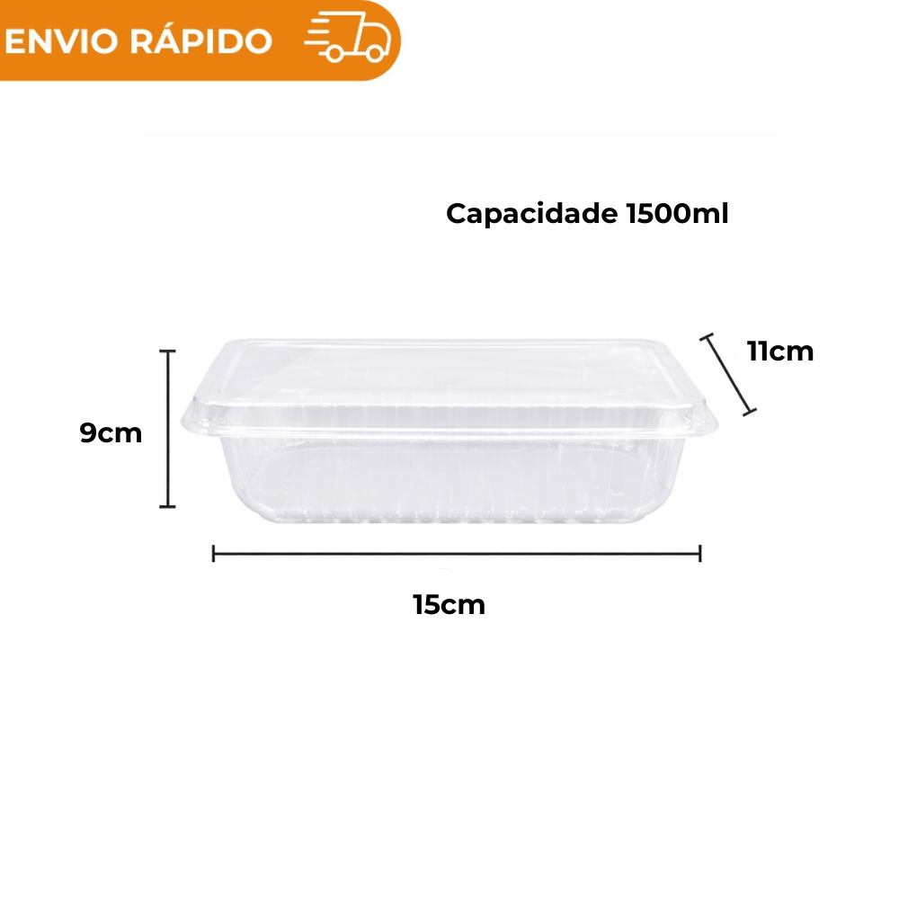 POTE 250ML 500ML 750ML 1000ML 1500ML FREEZER E MICROONDAS