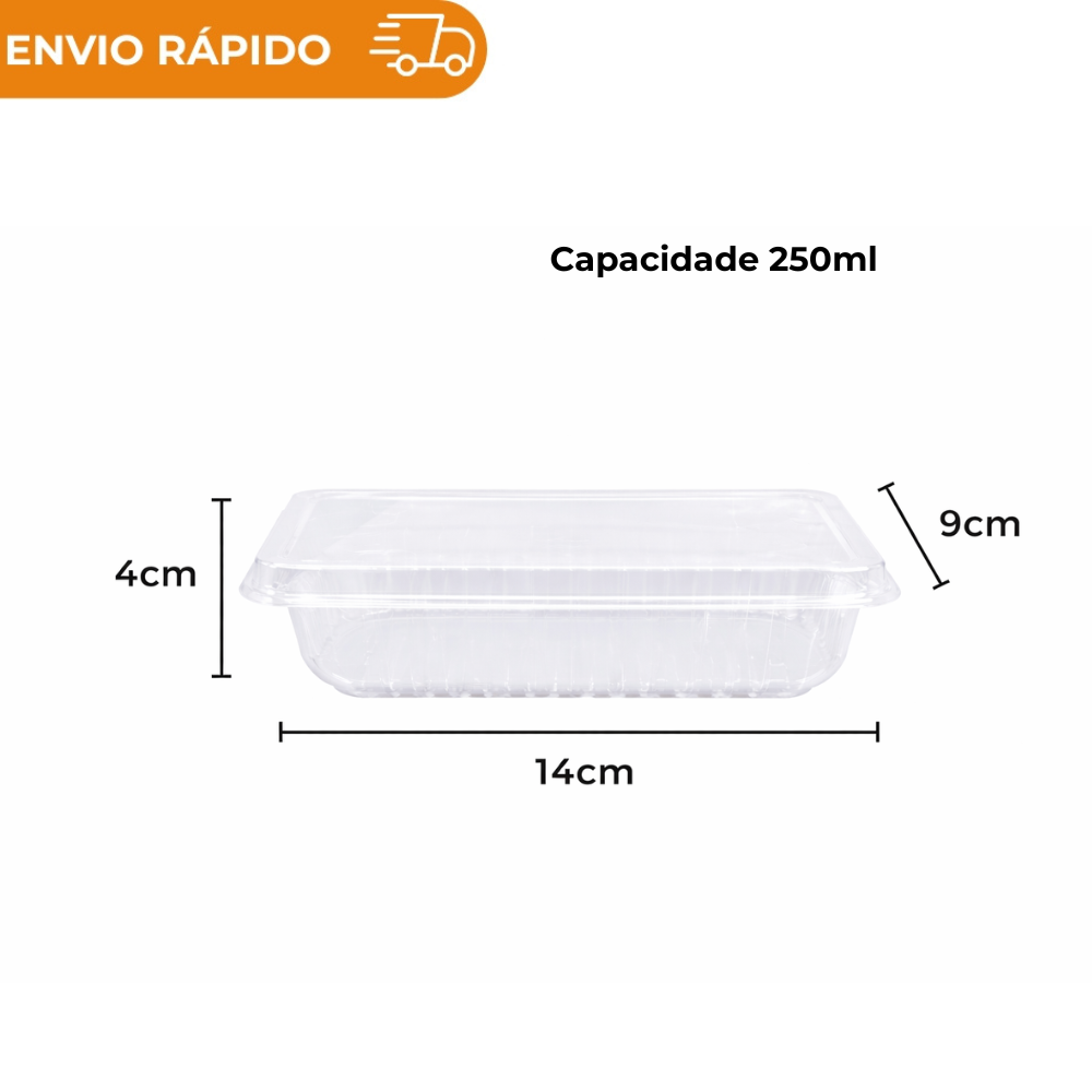 POTE 250ML 500ML 750ML 1000ML 1500ML FREEZER E MICROONDAS
