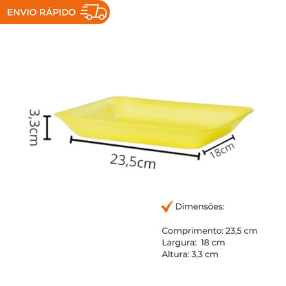 BANDEJA B3 FUNDA AMARELA - CF-003 - FD C/4X100
