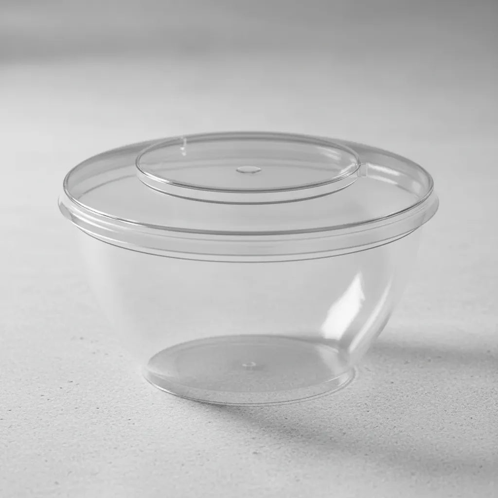 POTE 100ML C/TAMPA CRISTAL PMMA - CX C/24X10