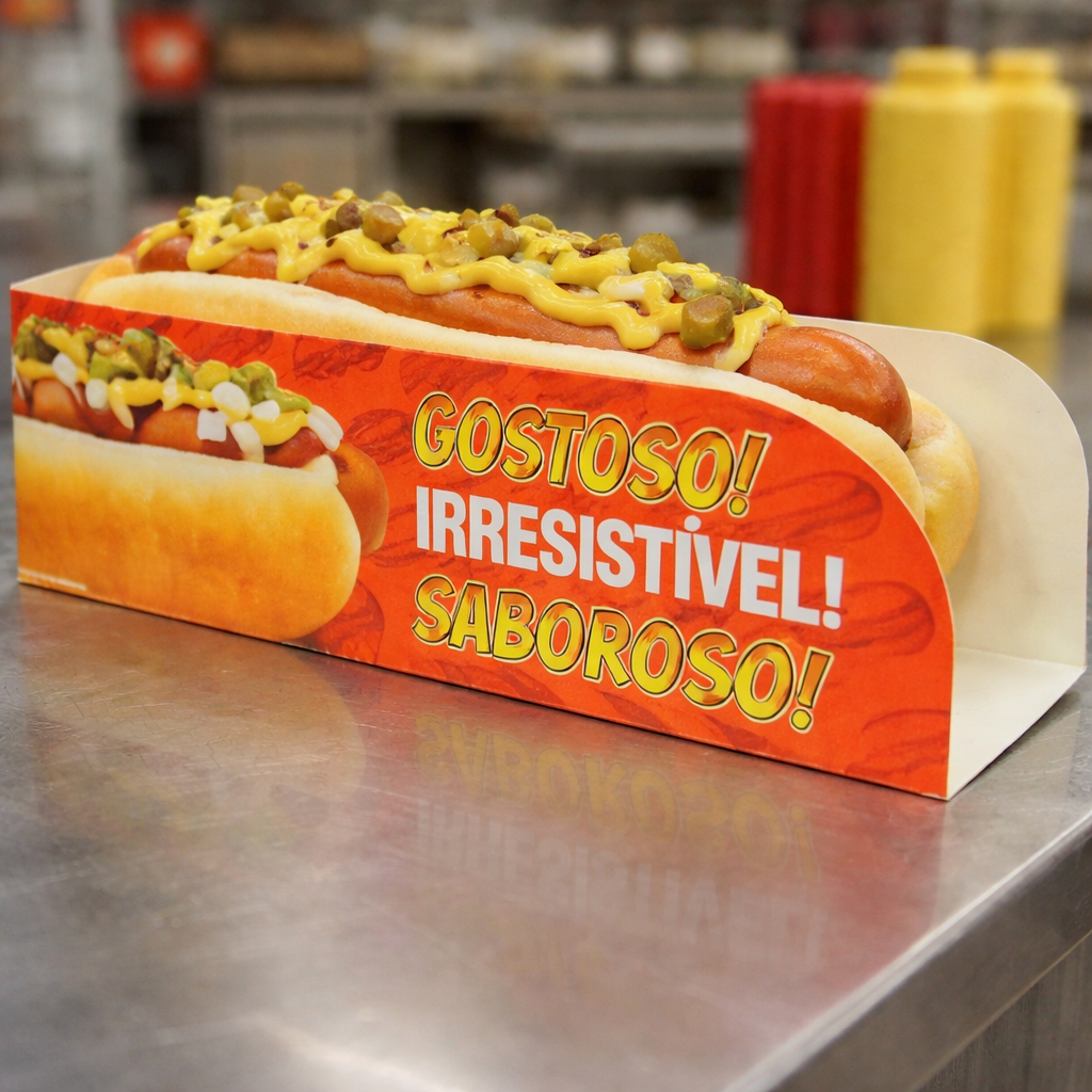 EMBALAGEM PARA CACHORRO QUENTE - PC C/50