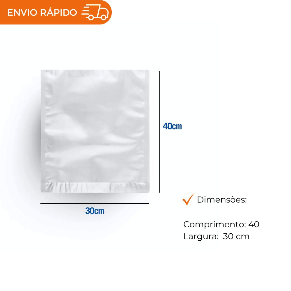 SACO A VACUO - 30X40. - PC C/500
