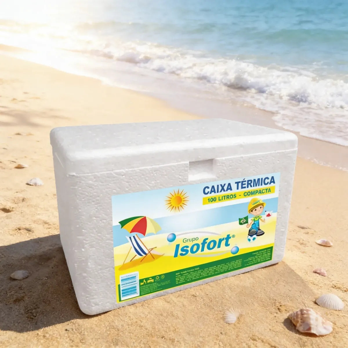 CAIXA DE ISOPOR 100 L - UN