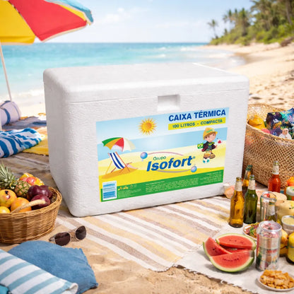 CAIXA DE ISOPOR 100 L - UN