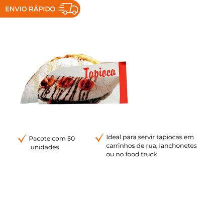 EMBALAGEM PARA TAPIOCA BALCAO - PC C/50