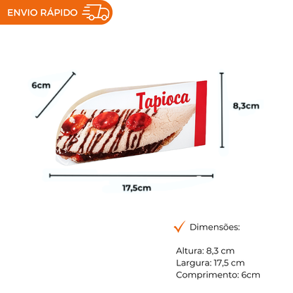 EMBALAGEM PARA TAPIOCA BALCAO - PC C/50