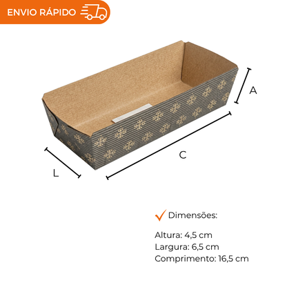 FORMA FORNEAVEL BOLO INGLES 300G S/ABA F - PC C/50