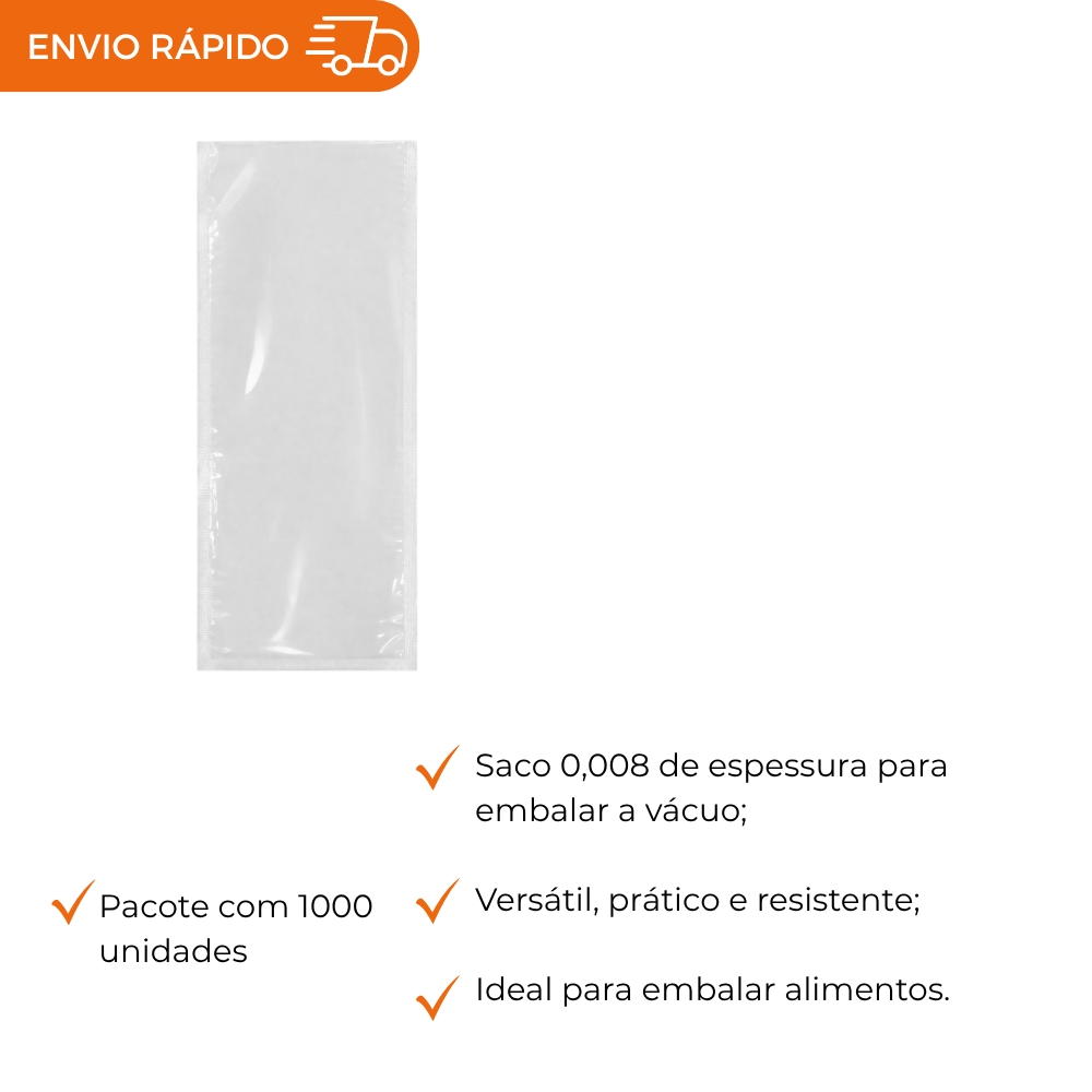 SACO A VACUO - 15X35. - PC C/1000