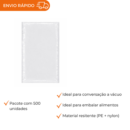 SACO A VACUO - 35X50X0,015.. - PC C/500