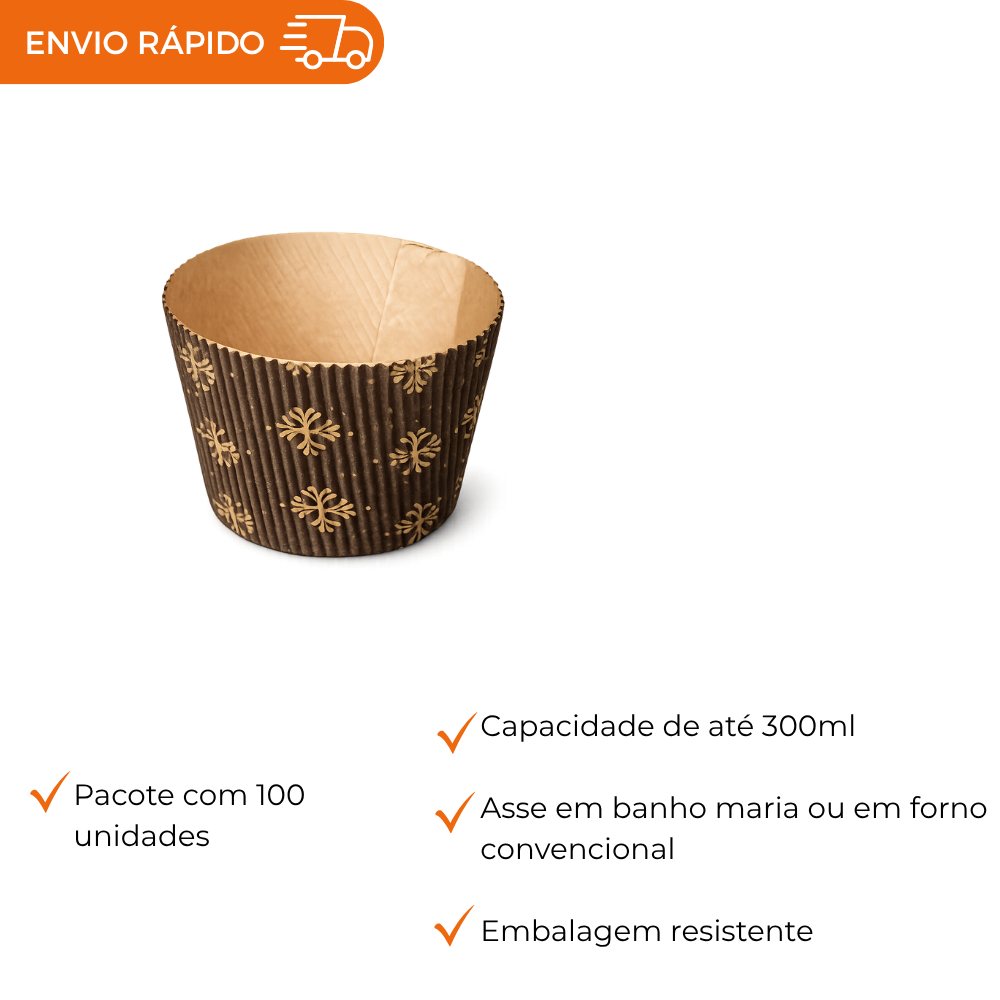 FORMA FORNEAVEL MUFFINS MICRO DECORADA - PC C/100