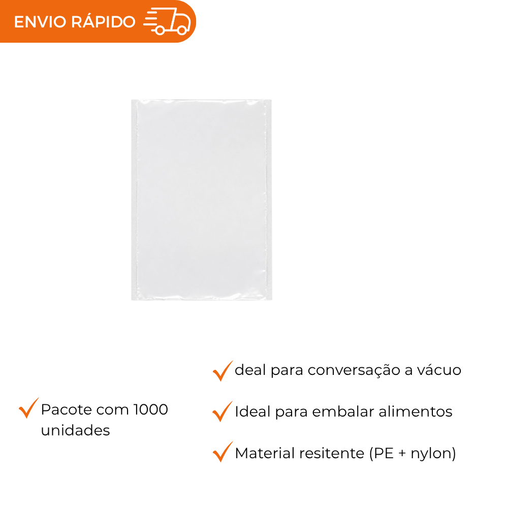 SACO A VACUO - 18X30. - PC C/1000