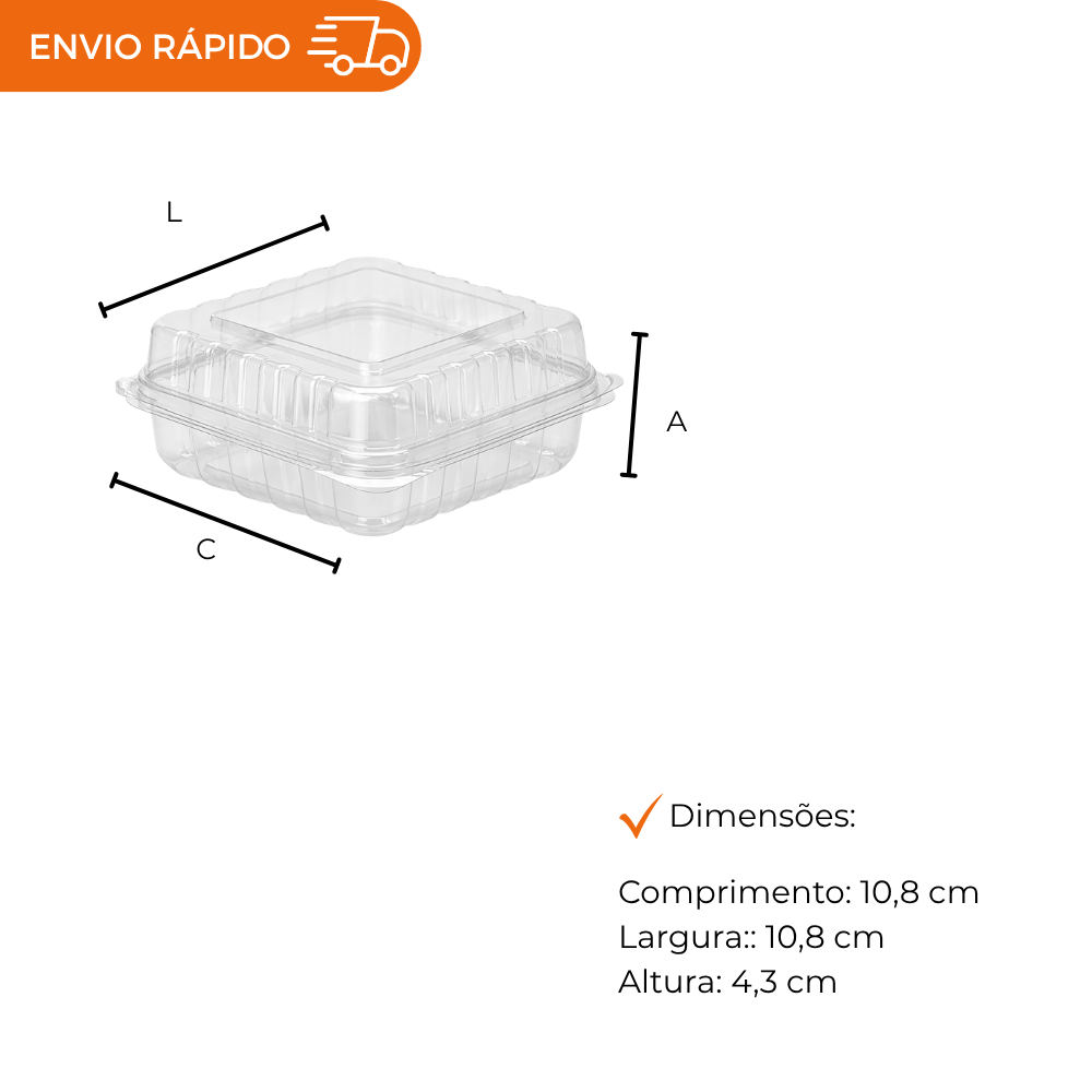 POTE 300ML PET QUA. ARTICULADO - G 655  SF - CX C/24X10