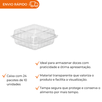 POTE 300ML PET QUA. ARTICULADO - G 655  SF - CX C/24X10
