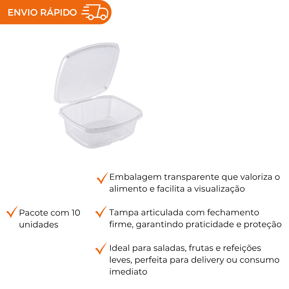 POTE 710ML COM LACRE RETANGULAR - F981