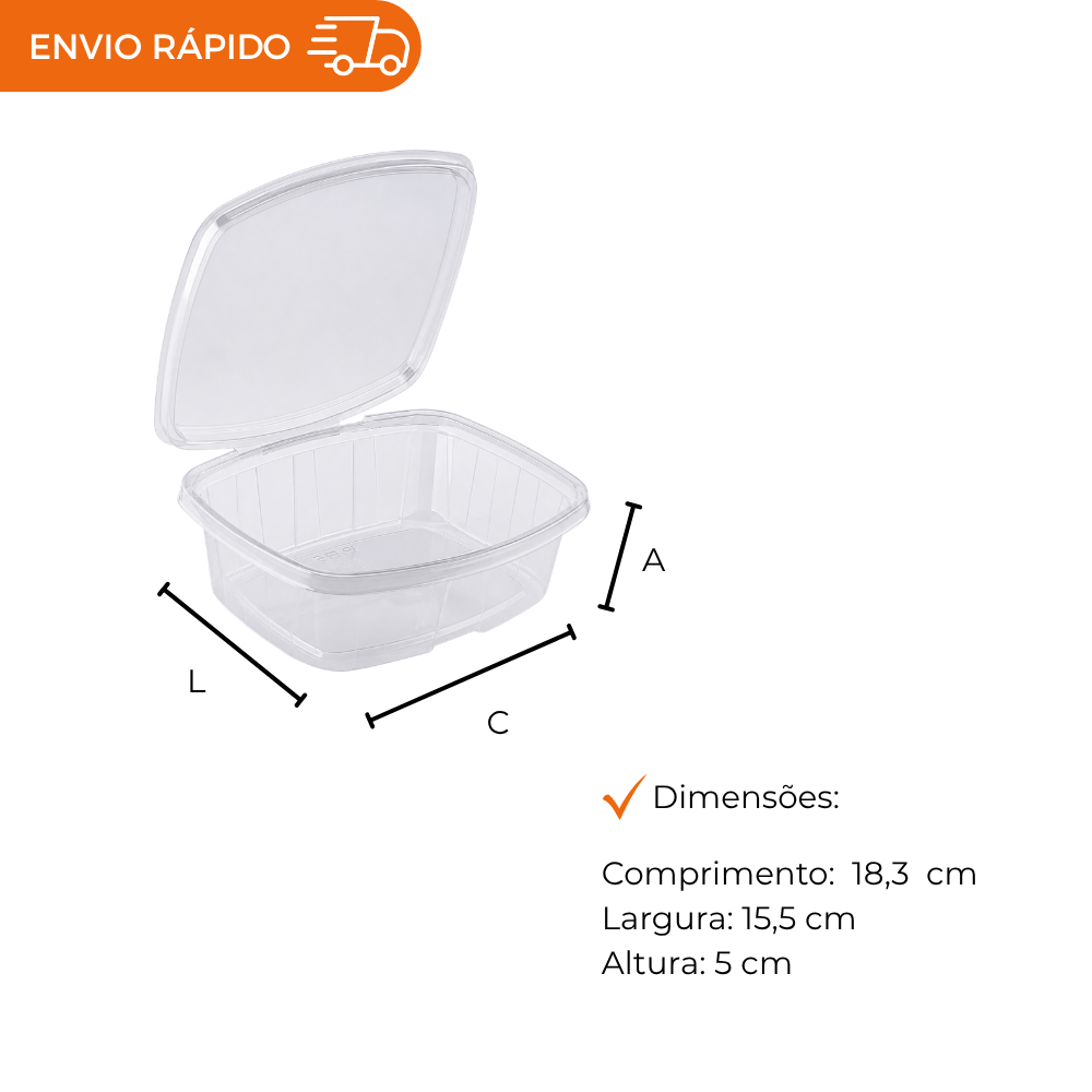 POTE 710ML COM LACRE RETANGULAR - F981