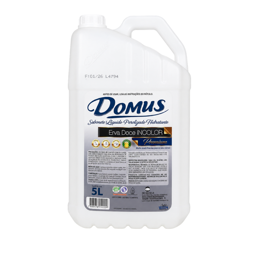 SABONETE LIQ DOMUS ERVA DOCE INCOLOR 5L