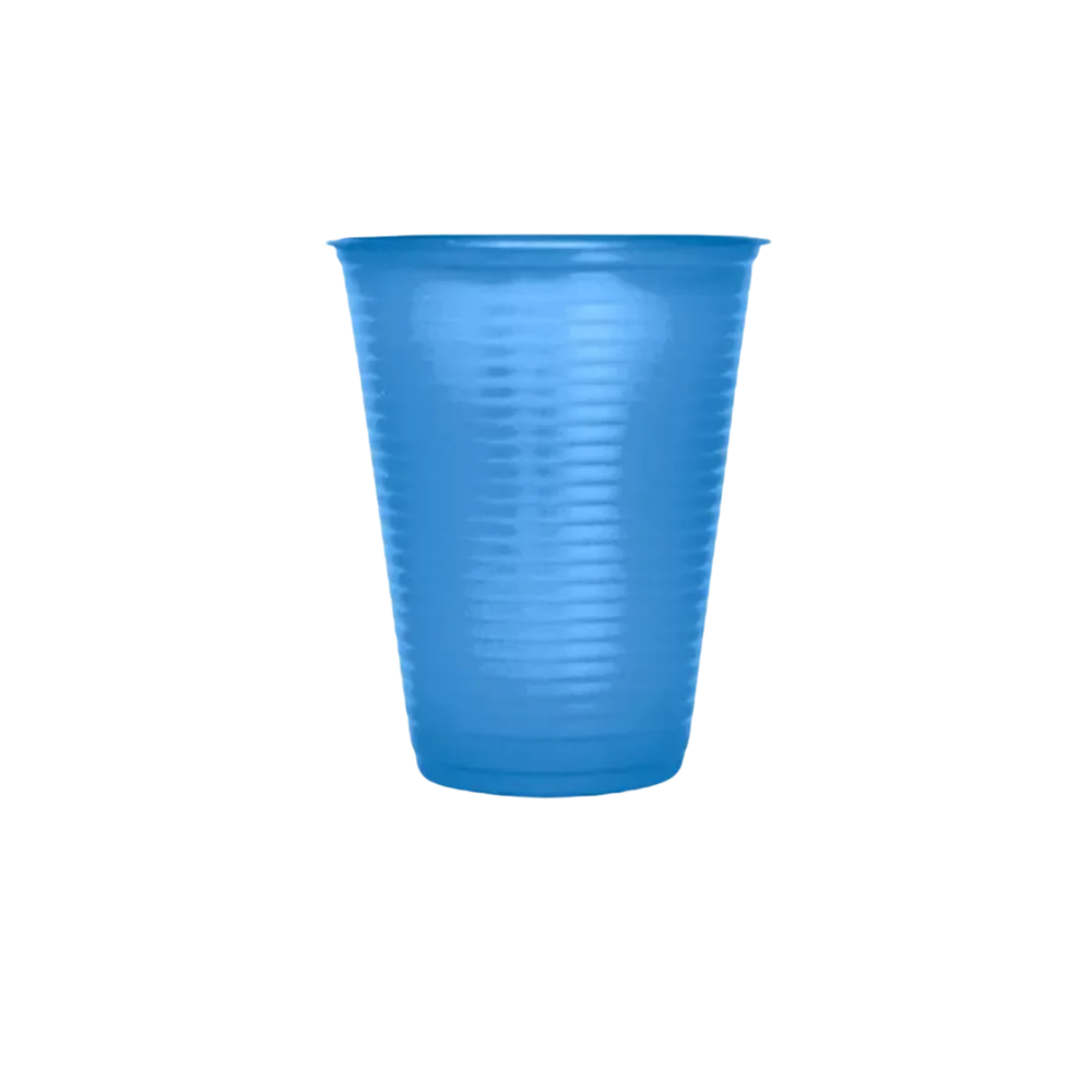 COPO DESCRTÁVEL 200ML PS AZUL - PC C/50