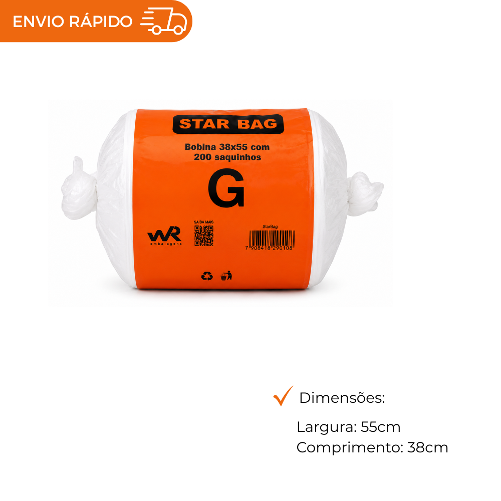 BOBINA FUNDO ESTRELA VAREJO 38X55 - G - CX C/6X200