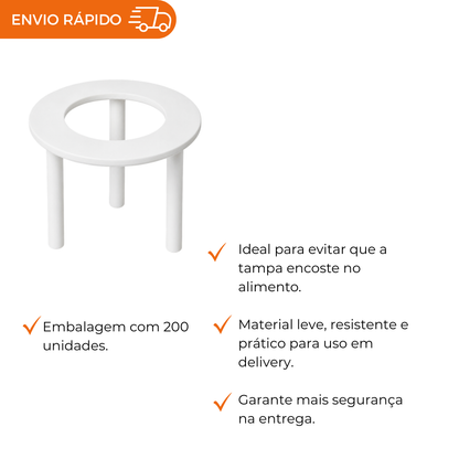 SUPORTE P/CAIXA DE PIZZA .. - PC C/2X250