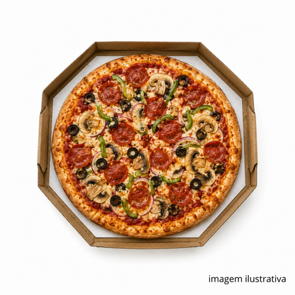 PAPEL MANTEIGA P/CAIXA DE PIZZA 25CM - PC C/100