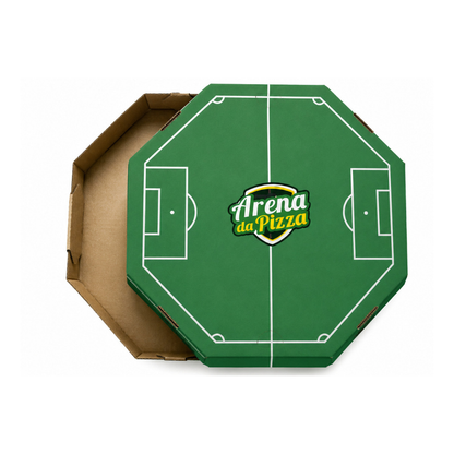EMBALAGEM PARA PIZZA 35CM BRANCA IMPRESSA  35CM BRANCA IMPRESSA COPA - PC C/10
