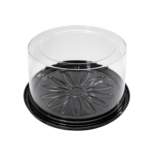 EMBALAGEM PET TORTA PQ PT - G 50MCT - CX C/50