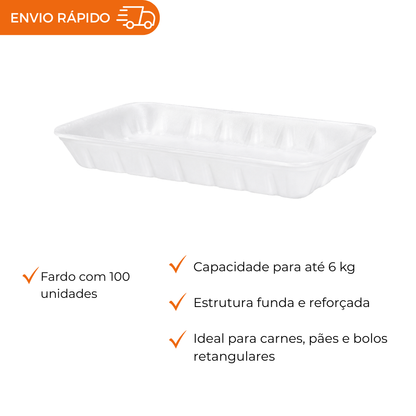 BANDEJA B67 FUNDA BRANCA - CF-067 - FD C/2X50