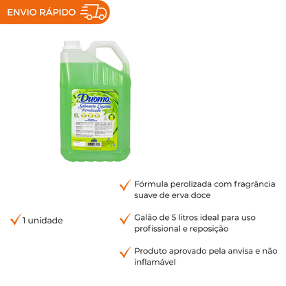 SABONETE LIQ PEROL. DUOMO ERVA DOCE 5L - UN