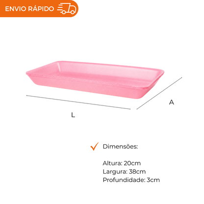 BANDEJA B8 RASA ROSA - CR-008 - FD C/100