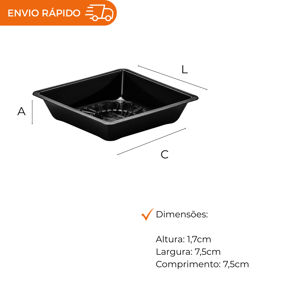 POTE PET MOLHO ORIENTAL PT - GO 910 - CX C/1000