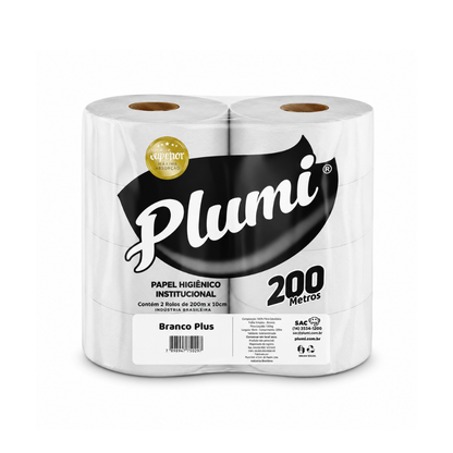 PAPEL HIGIENICO ROLAO - FD C/8X200M