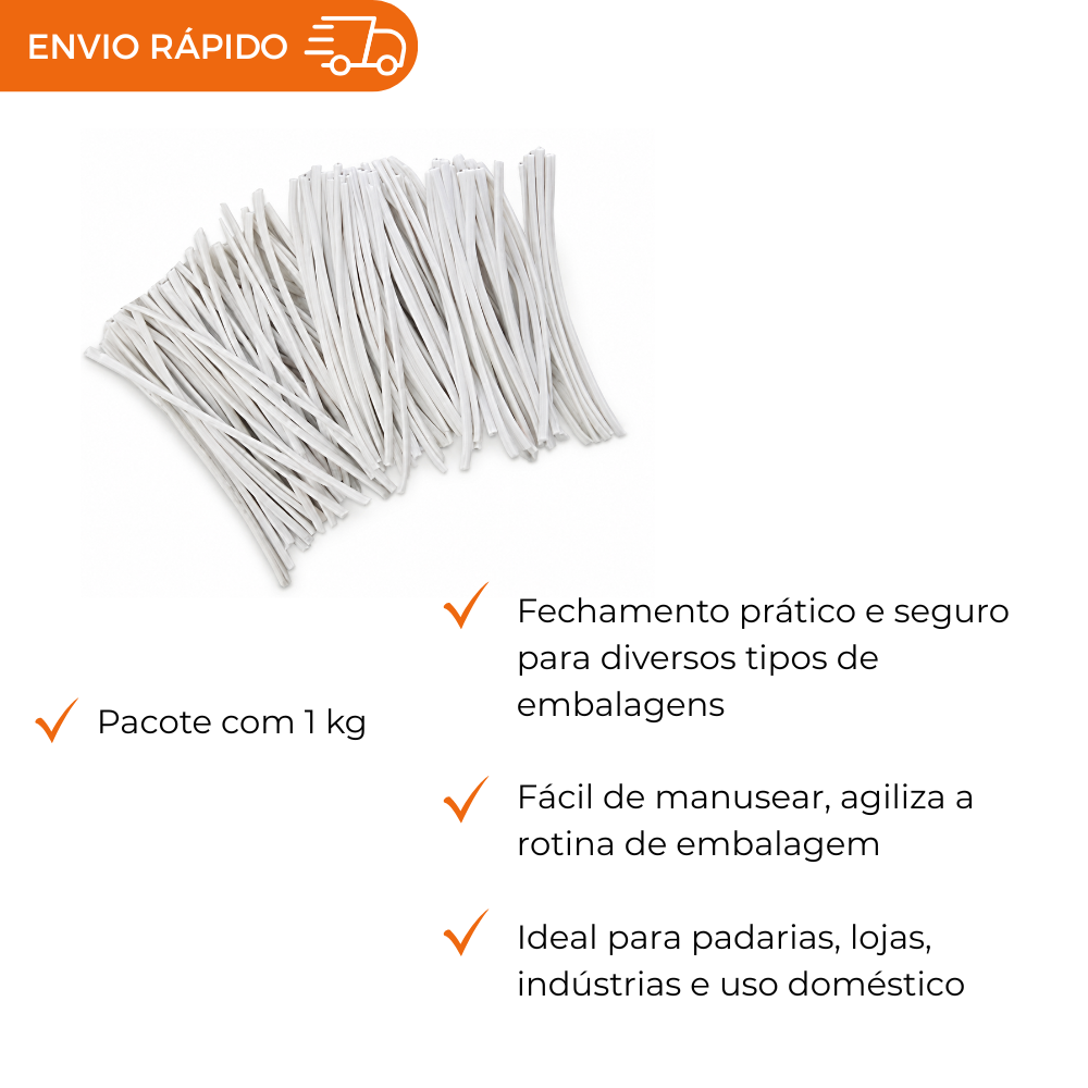 FECHO PLASTICO - PC C/1KG