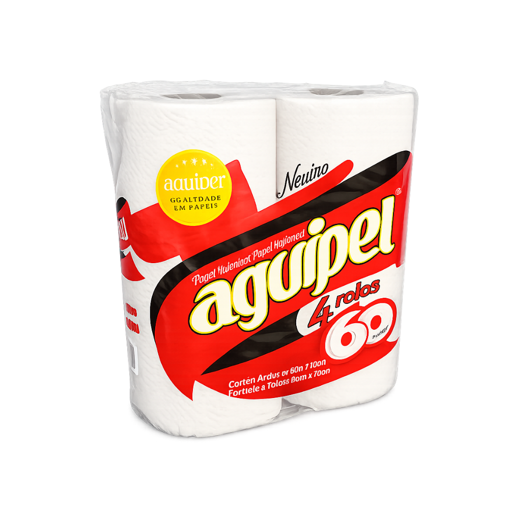 PAPEL HIGIENICO FOLHA SIMPLES - FD C/4X60M