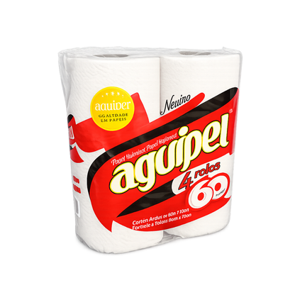 PAPEL HIGIENICO FOLHA SIMPLES - FD C/4X60M