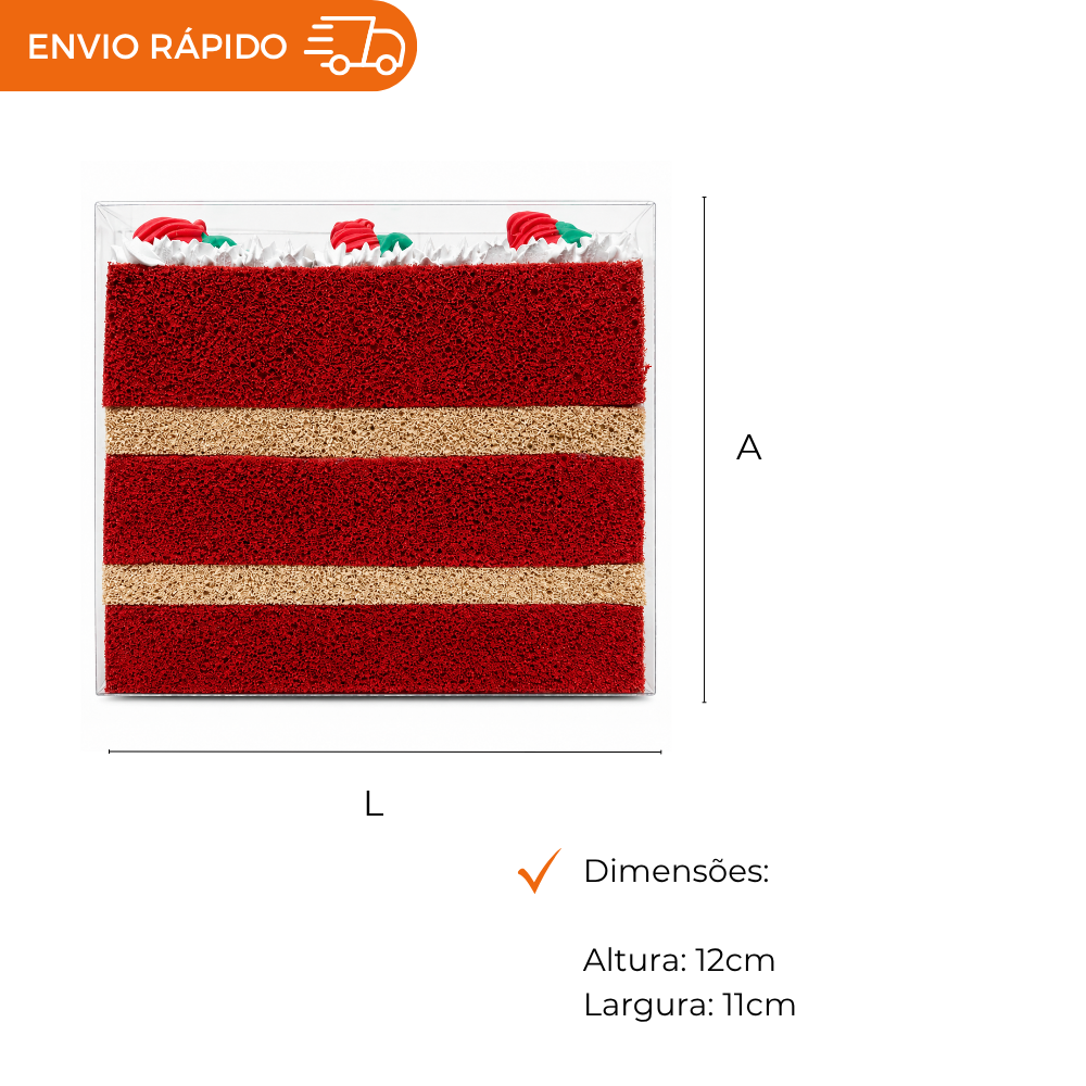 EMBALAGEM PARA DOCES CRISTAL