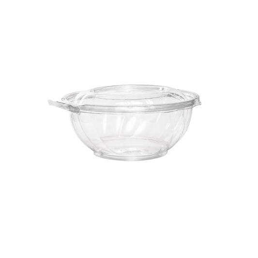SALADEIRA TRANSP 1000ML C/LACRE - F261 - CX C/100
