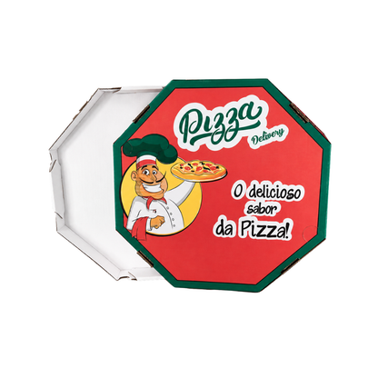 EMB. P/PIZZA 45CM BRANCA IMPRESSA - PC C/25