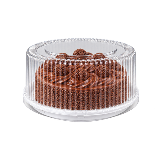 EMBALAGEM PET TORTA PQ BR - G 50MM - CX C/50
