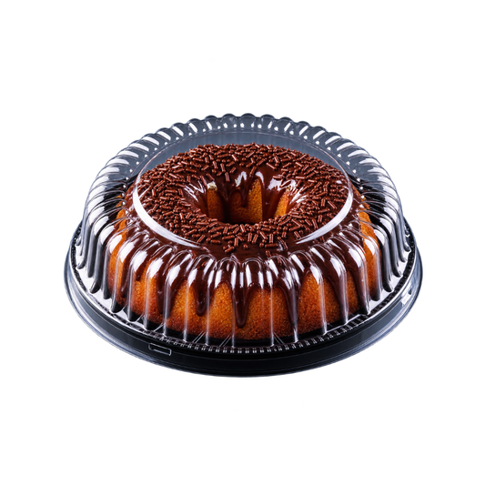 EMBALAGEM PET TORTA BAIXA PT - G 35MB - CX C/100