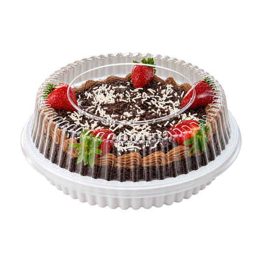 EMBALAGEM PET TORTA PQ BR - G 40M - CX C/100
