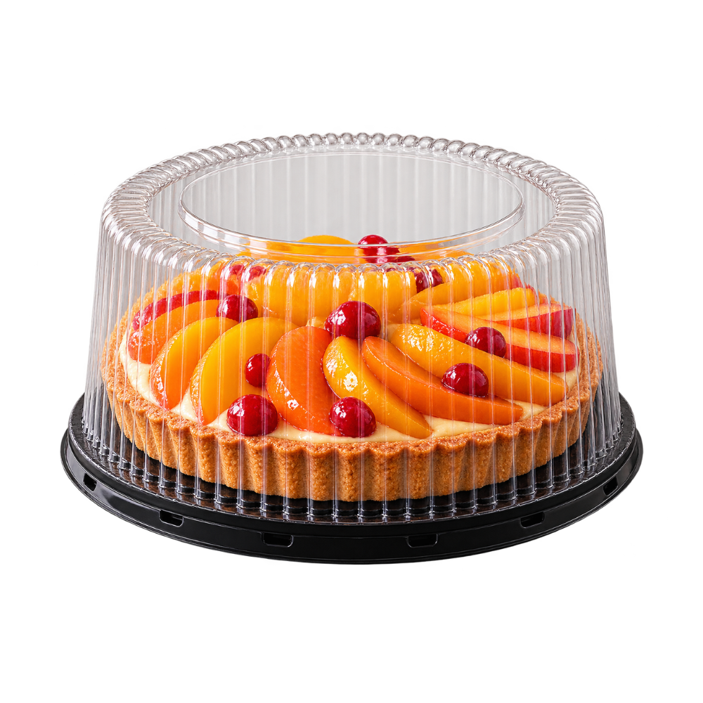 EMBALAGEM PET TORTA PQ PT - G 50MA - CX C/50