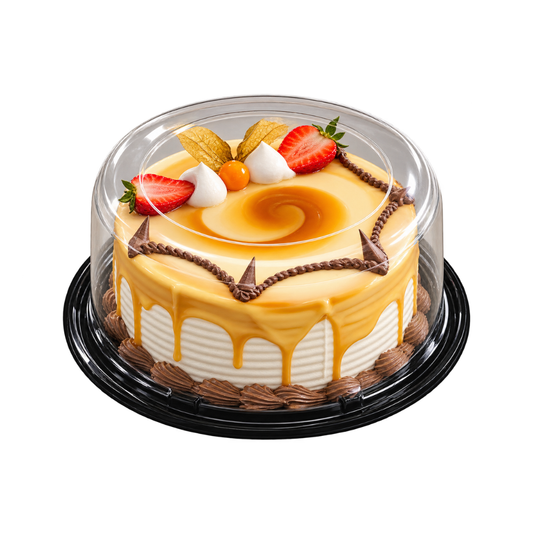EMBALAGEM PET TORTA MINI PT - G 32CT - CX C/100