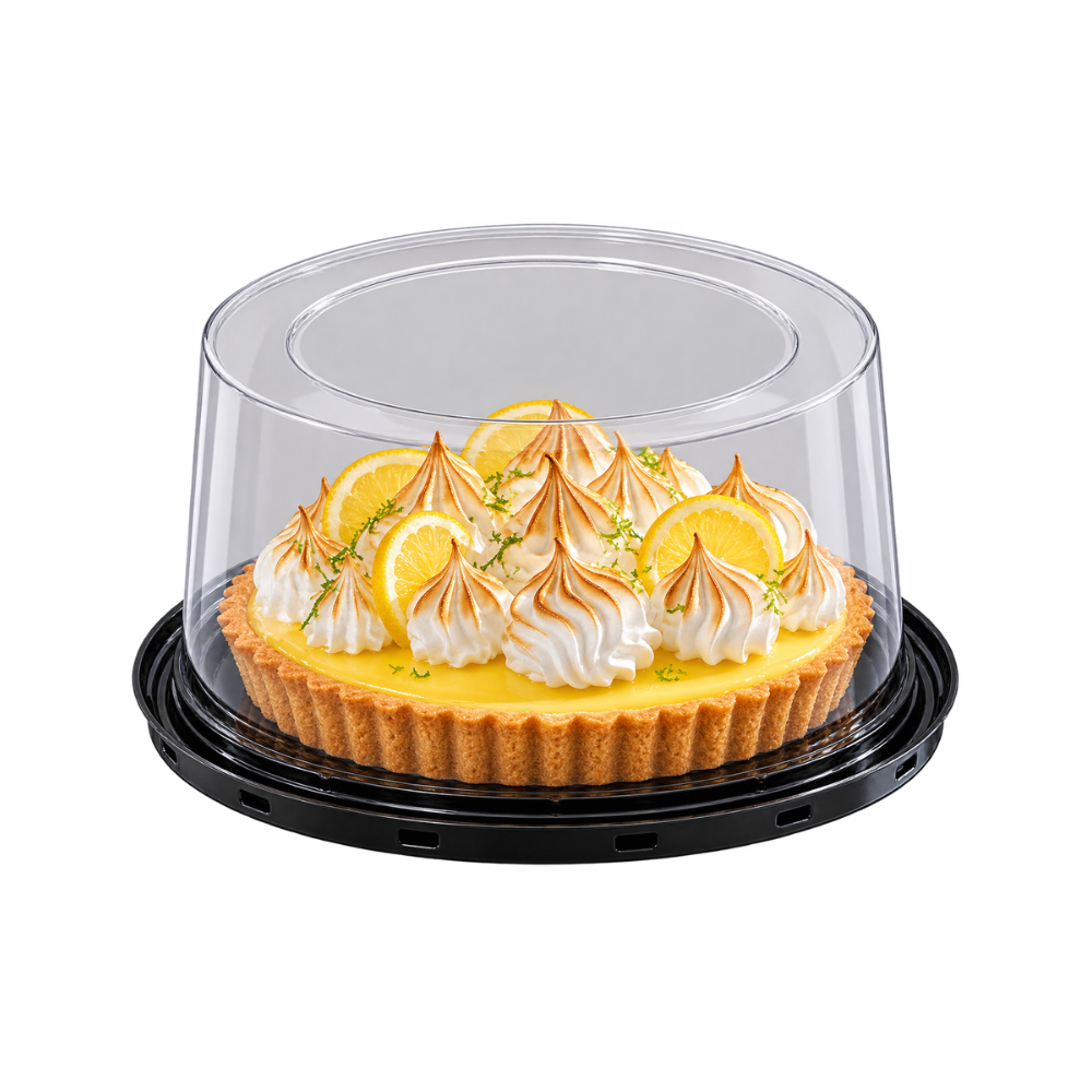 EMBALAGEM PET TORTA PQ PT - G 50CTA - CX C/50