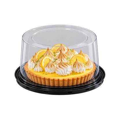 EMBALAGEM PET TORTA PQ PT - G 50CTA - CX C/50