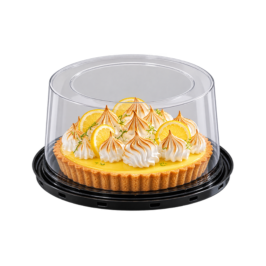 EMBALAGEM PET TORTA PQ PT - G 50CTA - CX C/50