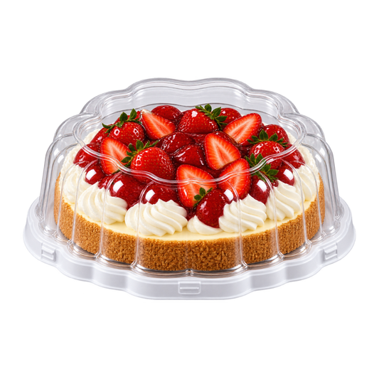 EMBALAGEM PET TORTA MINI BR - G 32FB - CX C/100