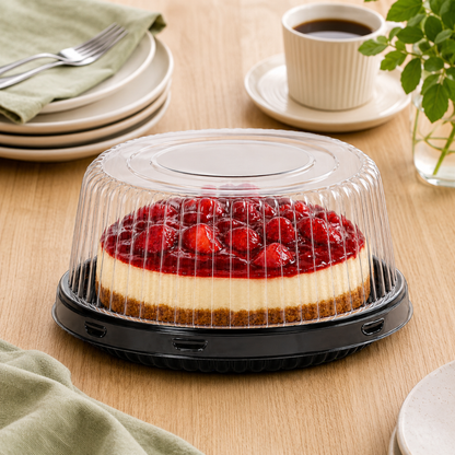 EMBALAGEM PET TORTA MINI PT -  D 35A - CX C/100