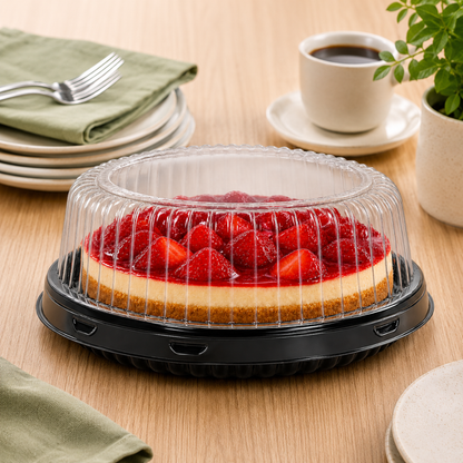 EMBALAGEM PET TORTA MINI PT- D 35B - CX C/100