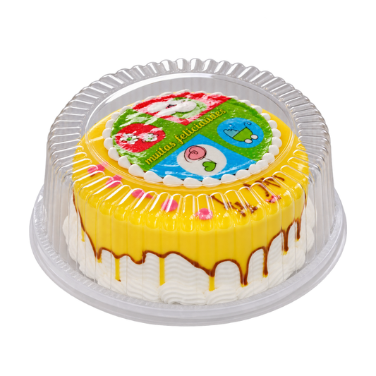 EMBALAGEM PET TORTA MEDIA BR - G 56MM - CX C/50