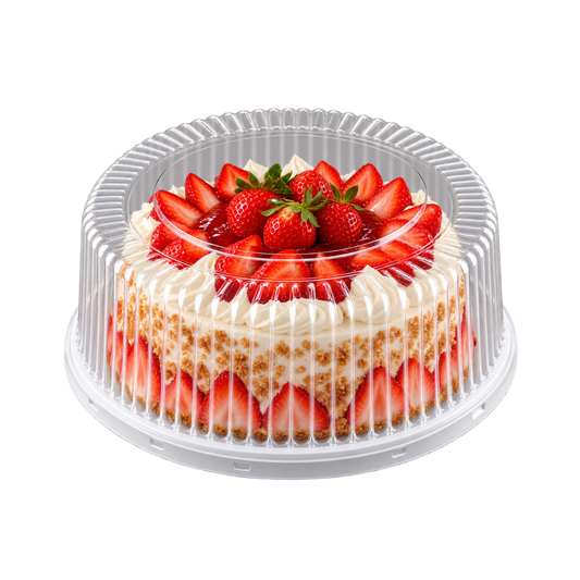 EMBALAGEM PET TORTA GRANDE BR - G 60MM - CX C/50